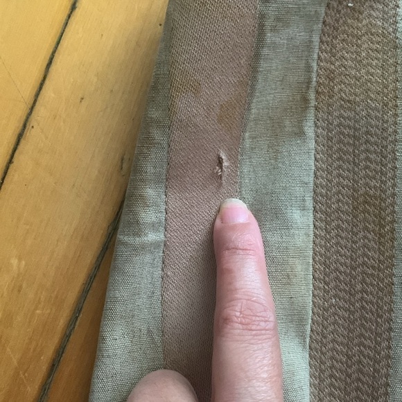 Longchamp unique Striped Canvas Tote Bag - Picture 11 of 11